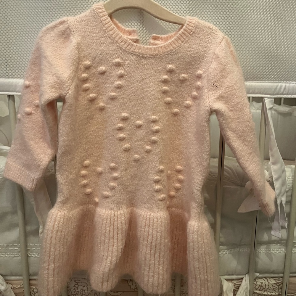 Baby GAP Pink Sweater Dress 6-12 m🩷